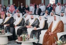 Ahmed bin Mohammed attends Saudi Arabia’s National Day reception in Dubai