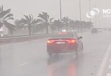 Heavy rain in UAE: speed limit reduced due to poor visibility, orange alert - News