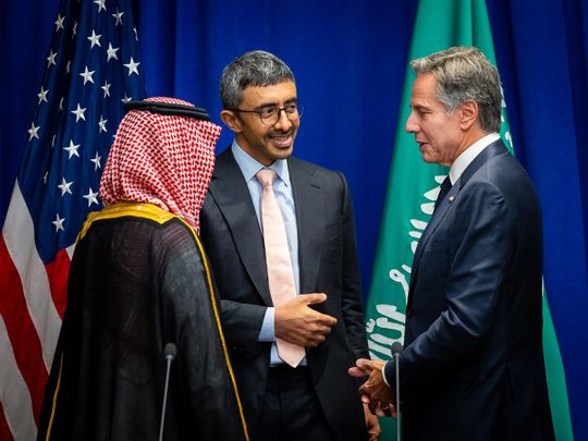 UAE, Saudi Arabia and US discuss efforts to resolve Yemeni crisis