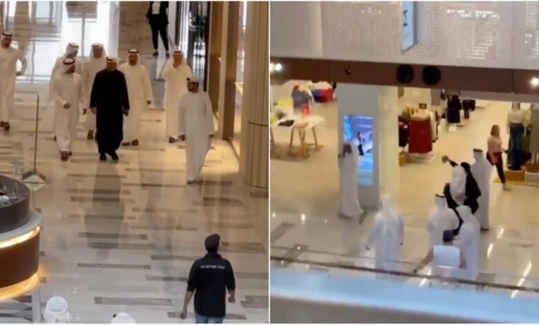Viral video: UAE president stops to take a selfie with a resident during a casual stroll through Abu Dhabi mall - News