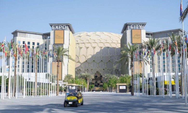 The Expo taxi will transport visitors around Expo City Dubai.  Photo by Neeraj Murali