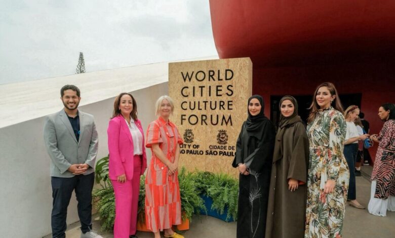 Dubai Culture officials at the World Cities Culture Summit in Sao Paulo, Brazil.  — Photos supplied