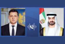 UAE President, Ukrainian President discuss bilateral ties, regional and global developments