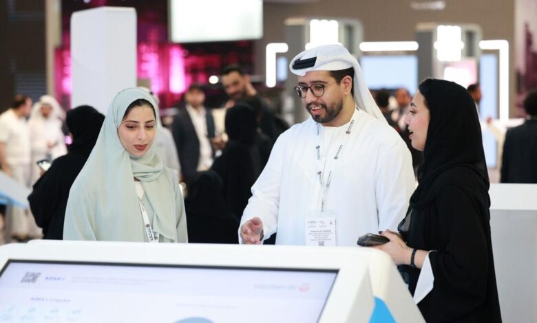 Abu Dhabi Accountability Authority officials at Gitex 2023. - Supplied photo