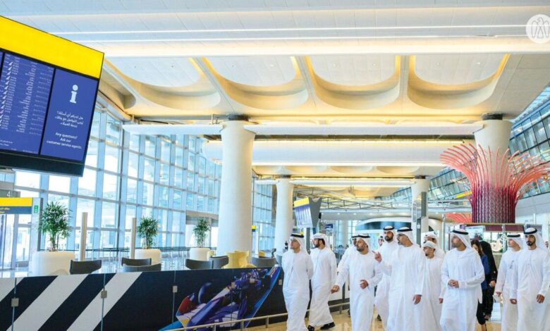 Watch: Abu Dhabi Crown Prince visits new airport terminal ahead of opening - News