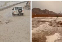 Watch: Water jets in Sharjah as UAE rains continue for eighth day - News