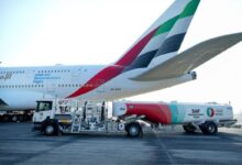 Emirates becomes the first airline in the world to operate the A380 demonstration flight with 100% SAF