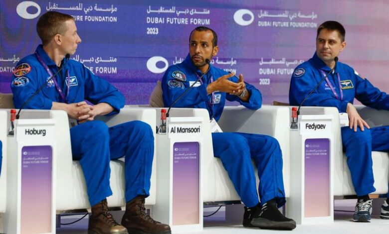 Hazza Al Mansouri, the first UAE astronaut to travel to space