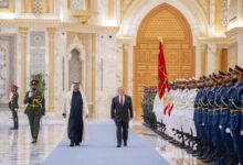 LOOK: The president of the United Arab Emirates receives the king of Jordan in an official ceremony at the Abu Dhabi Palace - News