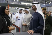 Sheikh Mohamed at Dubai Airshow 2023