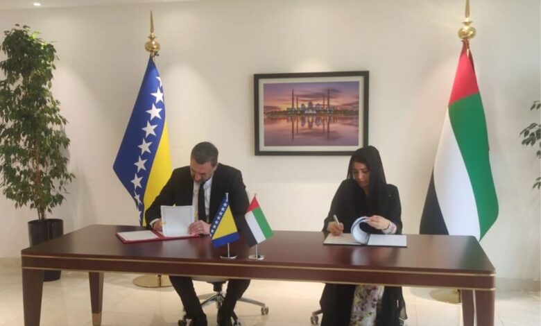 UAE and Bosnia and Herzegovina strengthen ties with visa waiver memorandum