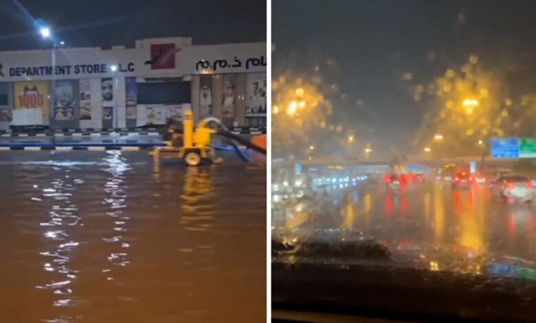 UAE weather: Storms hit parts of the country last night and more rain expected today - News