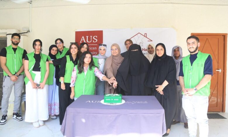 United Arab Emirates: 70 university students rebuild a house for a needy family in Sharjah and bring joy to a mother of four - News