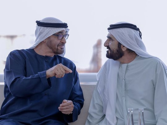 Video: The President of the United Arab Emirates receives Sheikh Mohammed bin Rashid at Qasr Al Bahr in Abu Dhabi