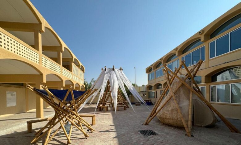 Watch: Sharjah architecture exhibition features unique structures made of bamboo and waste material - News