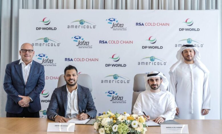 DP World and RSA Cold Chain join forces to create state-of-the-art cold chain logistics center in Jebel Ali
