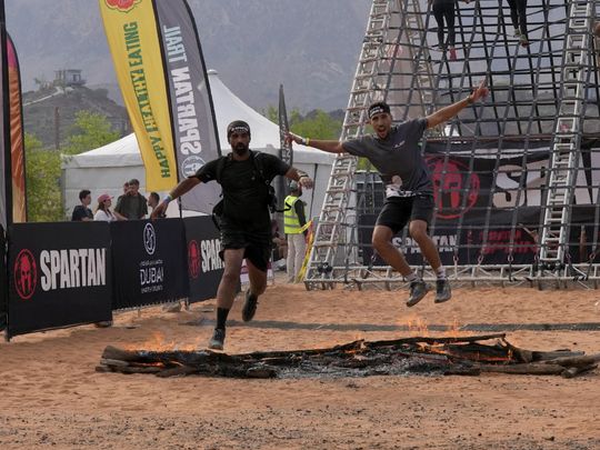 Fire and mud: Spartan Race draws 3,500 people to endurance showdown in Dubai's rugged Hatta enclave