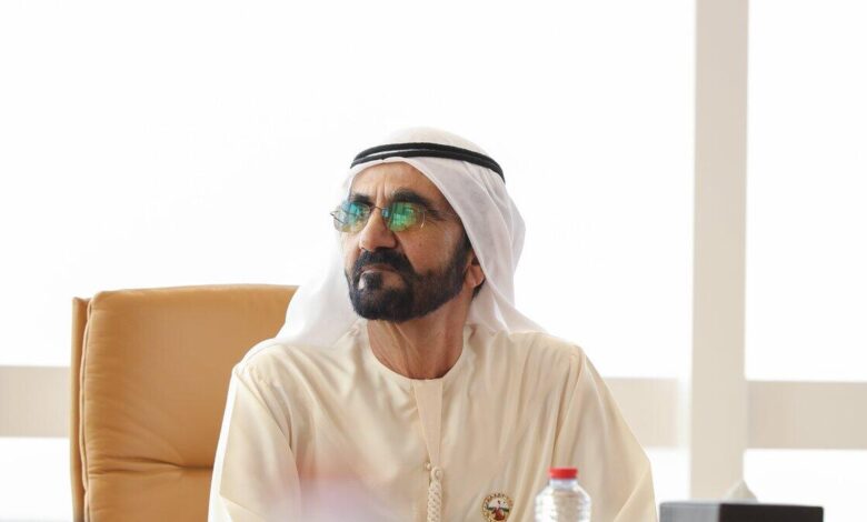 Sheikh Mohammed bin Rashid Al Maktoum.  — Stock Photo