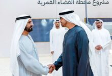 UAE leaders attend launch of historic lunar gate to send Emiratis into lunar orbit