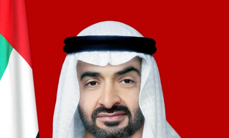 Sheikh Mohamed bin Zayed Al Nahyan.  — Stock Photo