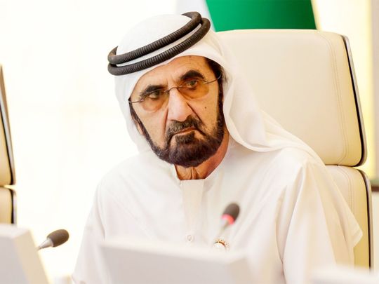 His Highness Sheikh Mohammed bin Rashid Al Maktoum, Vice-President and Prime Minister of the UAE and Ruler of Dubai