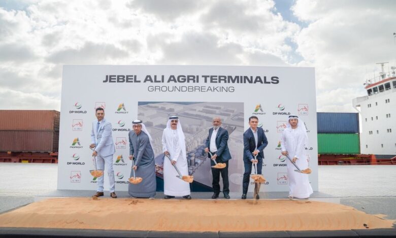 DP World breaks ground on AED550 million 'Agri Terminals' facility