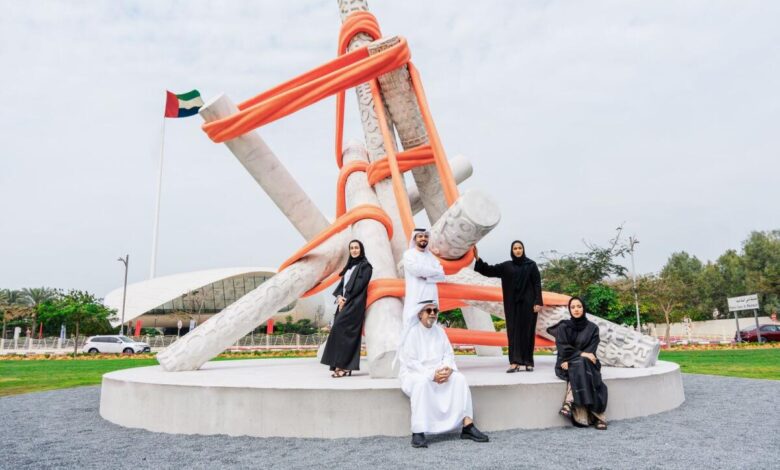 Dubai: Five Emirati artists create new work of art installed in a public garden - News