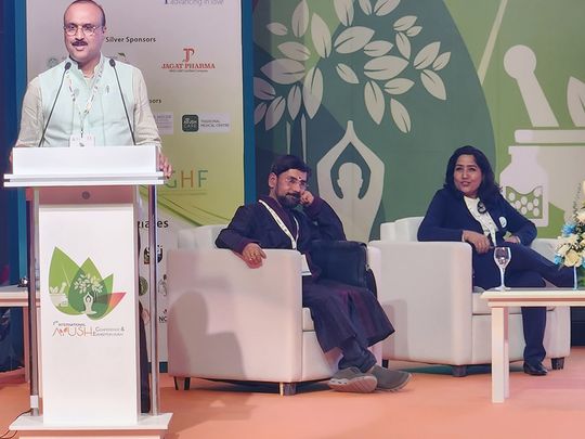 Second International AYUSH Conference and Exhibition, an event focusing on India