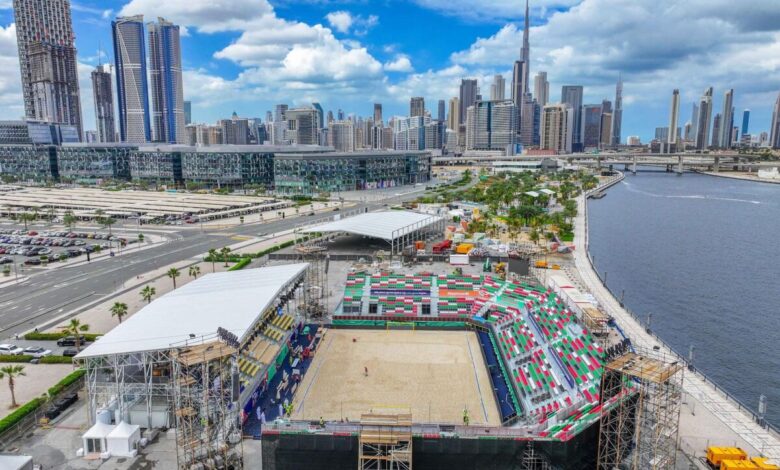 Video: Dubai builds stadium for FIFA Beach Soccer World Cup UAE 2024 in record time of 25 days - News