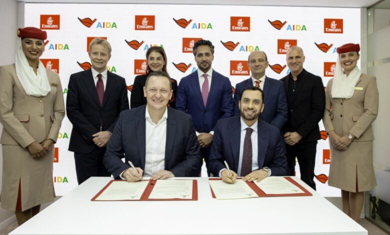 Emirates and AIDA Cruises extend their partnership for two more seasons