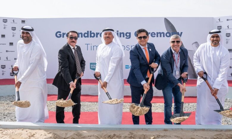 MBRAH and TIM Aerospace begin construction of one of the largest MRO hangars in the region