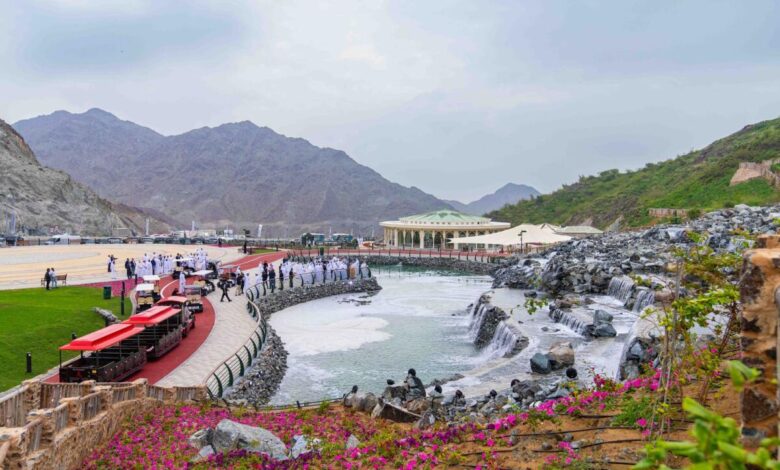 Hanging garden in Kalba.  Photos: WAM