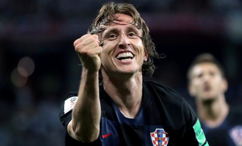 Croatian star midfielder Luka Modric.  Photo: Archive