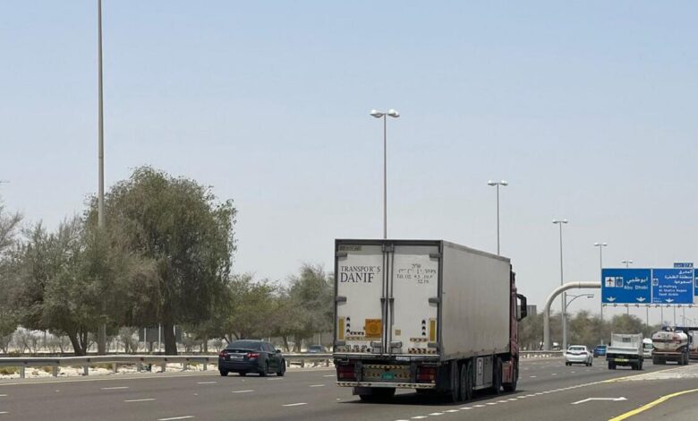 UAE traffic alert: Abu Dhabi changes truck ban schedule during Ramadan - News