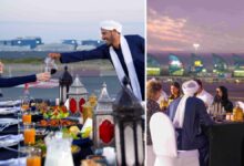 Watch: First iftar on the tarmac at Dubai International Airport - News