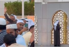 Watch: Sheikh Mohamed breaks fast again with UAE faithful and visits Sheikh Zayed's tomb in the Grand Mosque - News