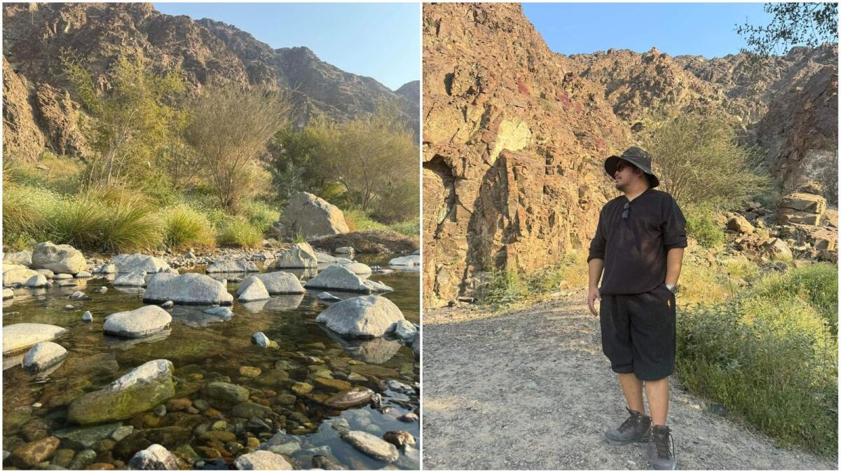 Patrick Fronda in Wadi Shawka