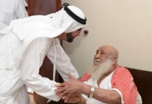 Sheikh Mohammed bin Rashid Al Maktoum, Vice President and Prime Minister of the United Arab Emirates and Ruler of Dubai, with Ali Al Hassan.  Photo: Exterior